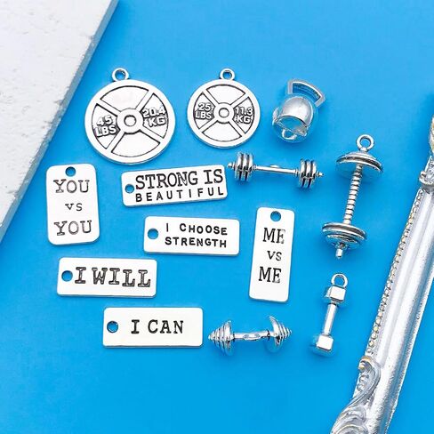 Youdiyla 60pcs Alloy Silver Baseball Series Pendant Jewelry Making DIY Keychain Earrings Pendant Various Design Charms for Jewelry Making Bracelets Necklace (SN245) in Saudi Arabia