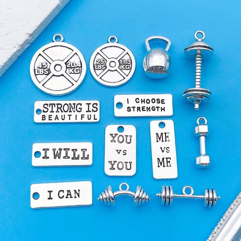 Youdiyla 60pcs Alloy Silver Baseball Series Pendant Jewelry Making DIY Keychain Earrings Pendant Various Design Charms for Jewelry Making Bracelets Necklace (SN245) in Saudi Arabia