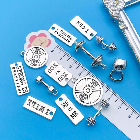 Youdiyla 60pcs Alloy Silver Baseball Series Pendant Jewelry Making DIY Keychain Earrings Pendant Various Design Charms for Jewelry Making Bracelets Necklace (SN245) in Saudi Arabia