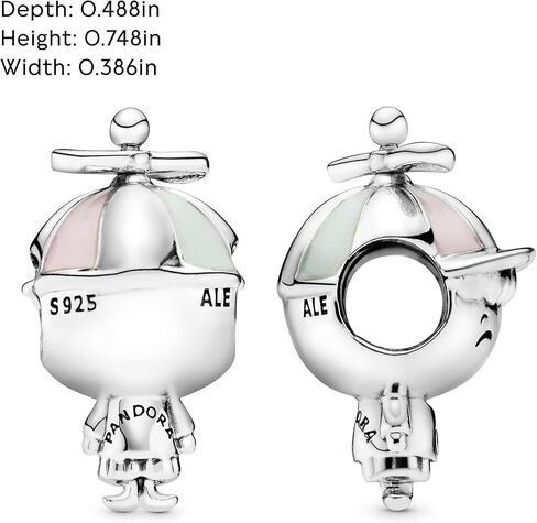 Pandora Jewelry Boy Little Boy Sterling Silver Charm ، No Box in Saudi Arabia