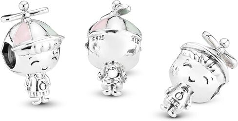 Pandora Jewelry Boy Little Boy Sterling Silver Charm ، No Box in Saudi Arabia