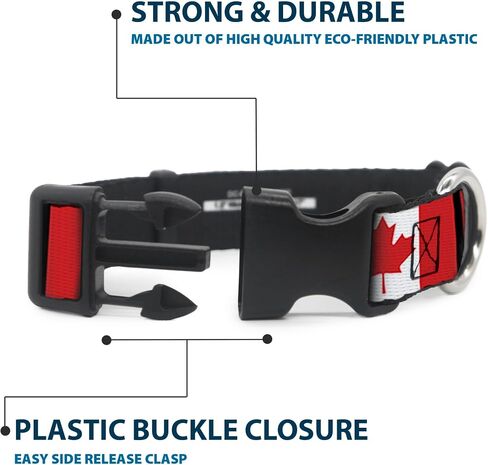 مشبك PC-W30367-WL Canada Flags Clips Clip Clip ، واسعة كبيرة/18-32 " in Saudi Arabia