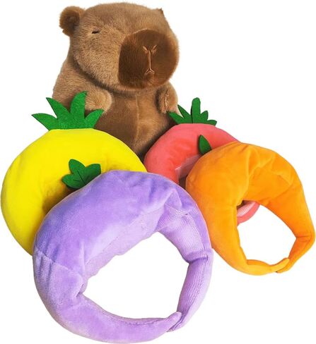 Capybara Plush Toy, 8inch Capybara Stuffed Animal Birthday Gifts for Kids Girl Friends (Basketball) in Saudi Arabia
