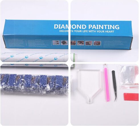 5D （بعد ظهر يوم الأحد في جزيرة La Grande Jatte） Georges Seurat Diamond Painting Kits for البالغين ، قماشية فنية من الكريستال الكريستال Rainestone Craft Craft for Home Wall Deco (12x16inch) in Saudi Arabia