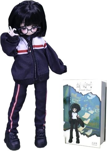 1/12 BJD Dolls Blind Box ، Kawaii MJD BJD Dolls High School Campus Series 1/12 Ball Instonced Doll Action Form in Kuwait