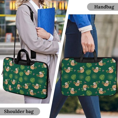 Messenger Shoulder Bag for Unisex with Adjustable Strap, Laptop Case Easy to Clean in Kuwait