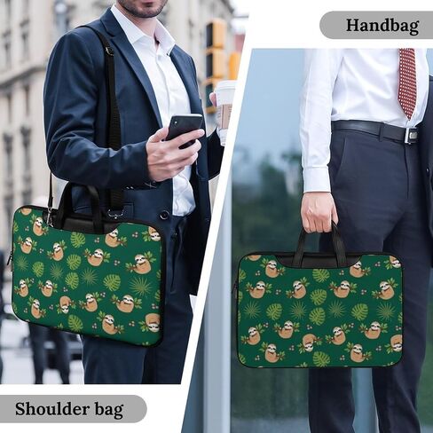 Messenger Shoulder Bag for Unisex with Adjustable Strap, Laptop Case Easy to Clean in Kuwait