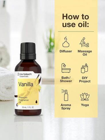 زيت عطري برائحة اللبان والمر | 4 اونصة سائلة (118 مل) | درجة ممتازة | للموزعات وصناعة الشموع والصابون والمشاريع التي تصنعها بنفسك والمزيد | من هورباتش in Kuwait