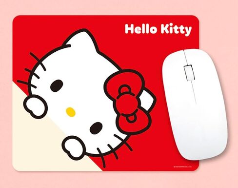 Kitty & Friends 'Peek-A-Boo-Mouse Mouse Pad-مرخص رسميًا (Cinnamorollble) in Kuwait