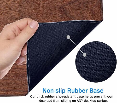 Large Extended Gaming Mouse Pad with Stitched Edges, Non-Slip Rubber Base Mouse Pad for Office, Computer, Keyboard, Laptop and Home Desk Pad 35.4 x 15.7 Inch Floral Pattern in Kuwait