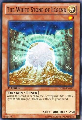 يو جي- أوه! - الحجر الأبيض للأسطورة (SDBE -EN013) - سطح الهيكل: Saga of Blue -Eyes White Dragon - إصدار غير محدود - شائع in Saudi Arabia
