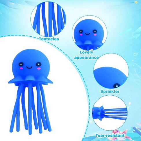 Octopus Water Balls,Sensory Octopus Water Bomb Splash Balls,12 Pack Pool Toys for Kids Swimming Pool Floating Swim Toys, Birthday Party Favors in Kuwait
