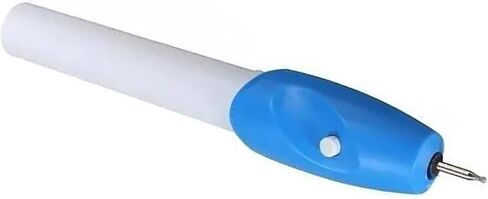 Tyenaza Electric Lettering Pen ، Cordless Handheld Corving DIY النقش التلقائي للجلد البلاستيكي المعدني الزجاجي (19 × 3 × 3 سم) in Saudi Arabia