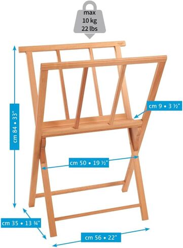 Mabef Print Rack (MBM-38), Natural in Kuwait