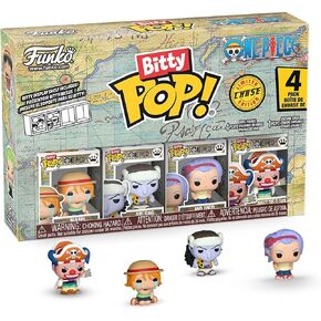 Funko bitty pop! قطعة واحدة - Nami ، Arlong ، Nojiko ، وشخصية Mini Mini المفاجئة - 0.9 بوصة (2.2 سم) قابلة للتكديس على رف العرض القابل للتكديس - فكرة الهدية - أكياس الحفلات - Cake Topper in Kuwait