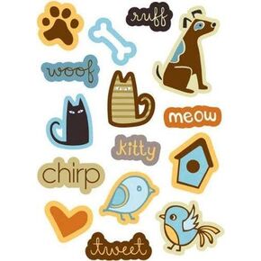 Pop Art Sicker Accents - Playful Pets #12 in Saudi Arabia