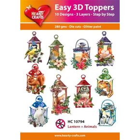 Hearty Crafts Easy 3D Toppers - Lantern + Animals in Saudi Arabia