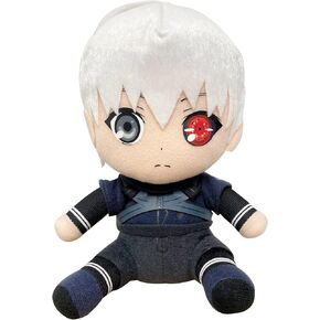 Great Eastern Tokyo Ghoul GE-52928 Kaneki White Hair Plush, 7" in Saudi Arabia