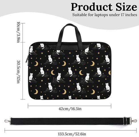 Waterproof Messenger Shoulder Bag with Strap, Laptop Case Easy to Storage, Laptop Bags in Kuwait