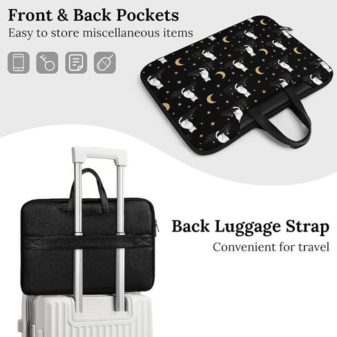 Waterproof Messenger Shoulder Bag with Strap, Laptop Case Easy to Storage, Laptop Bags in Kuwait