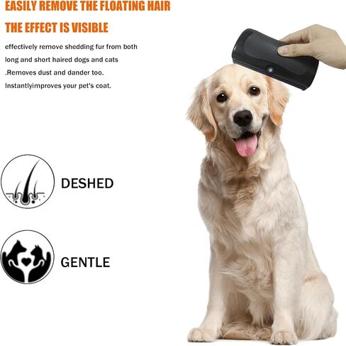 Deseshedding Dog Brush & Pet Hair Remover - أداة سفك الكلاب والقطط ، مزيل الشعر المتساقط للأرانب/الخيول - شعر الكلاب المحترفة وأداة الاستمالة الستي in Saudi Arabia