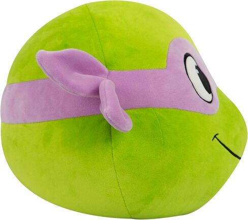 Tomy Club Mocchi Mocchi- Teenage Mutant Ninja Turtles Plush - Donatello Head Plushie - Squishy Tmnt Toys - Plush Termible Tmnt Figures - ألعاب أفخم ناعمة وديكور غرفة TMNT - 15 بوصة in Kuwait