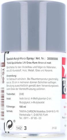 TAMIYA 85066 Spray Lacquer TS-66 IJN Gray Kure - 100ml Spray Can in Saudi Arabia