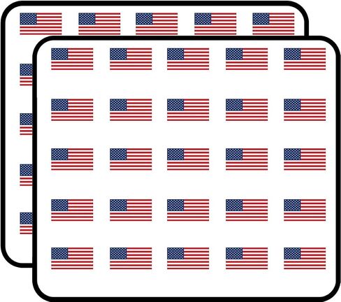 American Flag (US USA U.S. Old Glory patriotamerica) Sticker for Scrapbooking, Calendars, Arts, Kids DIY Crafts, Album, Bullet Journals in Saudi Arabia