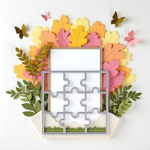 تموت اللغز DIY القالب المعدني القطع ، من أجل DIY Scrapbooking Photo Album Decorative Papering Paper in Kuwait