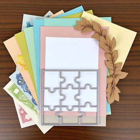 تموت اللغز DIY القالب المعدني القطع ، من أجل DIY Scrapbooking Photo Album Decorative Papering Paper in Kuwait