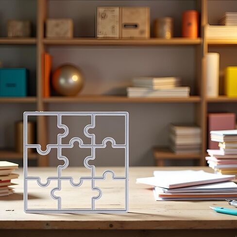 تموت اللغز DIY القالب المعدني القطع ، من أجل DIY Scrapbooking Photo Album Decorative Papering Paper in Kuwait