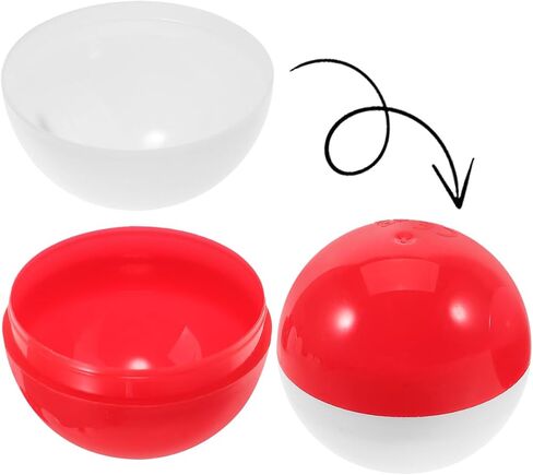 IMIKEYA Empty Balls 50pcs Fillable Vending Machine for Gumball Machines - for and Party in Saudi Arabia