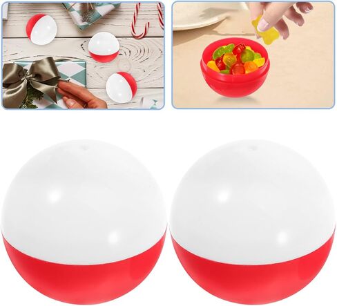 IMIKEYA Empty Balls 50pcs Fillable Vending Machine for Gumball Machines - for and Party in Saudi Arabia