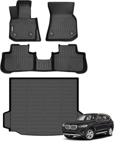 All-Weather Car Floor Mats & Cargo Liner Set Custom for Kia Sportage 2023 2024 TPE Rubber Trunk Floor Mat 2023 2024 Sportage Accessories in Saudi Arabia