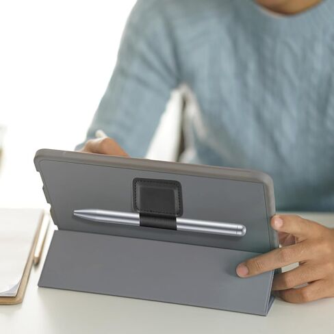 حامل حلقة القلم Boxob 5pcs ، حامل القلم الجلدي اللصق الذاتي مرنة قلم رصاص مرن مرفق بحالة دفاتر المجلات لقلم الرصاص Apple (USB-C / 1st / 2nd Generation) وأقلام القلم in Kuwait