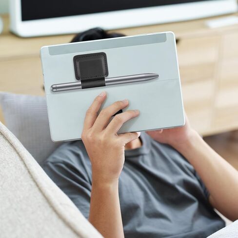 حامل حلقة القلم Boxob 5pcs ، حامل القلم الجلدي اللصق الذاتي مرنة قلم رصاص مرن مرفق بحالة دفاتر المجلات لقلم الرصاص Apple (USB-C / 1st / 2nd Generation) وأقلام القلم in Kuwait