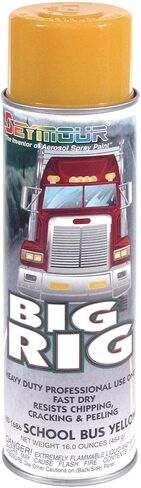 Seymour 20-1615 Big Rig Professional Coatings Spray Paint, Gloss Frame Black in Kuwait