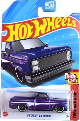 Hot Wheels '83 Chevy Silverado, Then and Now 9/10 [Purple] 249/250 in Saudi Arabia