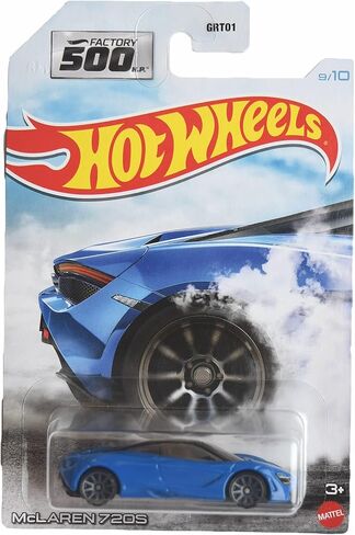 Hot Wheels McLaren 720S, [blue] Factory 500 9/10 in Saudi Arabia