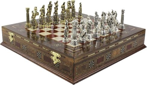 11 Inches Custom Chess Set - Personalized Chess Set - Gift Idea for Son, Husband, Father and Anyone for Birthday, Anniversary and Any Occasion, 2 players in Saudi Arabia
