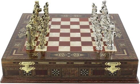 11 Inches Custom Chess Set - Personalized Chess Set - Gift Idea for Son, Husband, Father and Anyone for Birthday, Anniversary and Any Occasion, 2 players in Saudi Arabia