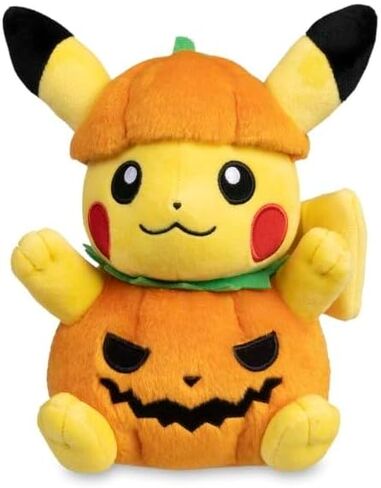 Pokemon Center: Pokemon Tricks & Treats 2023: Pikachu Wearing Pumpkin Costume Plush - 8 ¼ in. in Saudi Arabia