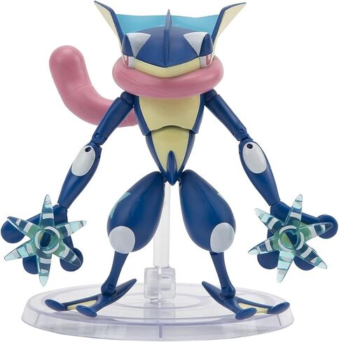 Pokemon Greninja, Super-Articulated 6-Inch Figure - Collect Your Favorite Pokémon Figures - Toys for Kids and Pokémon Fans in Saudi Arabia