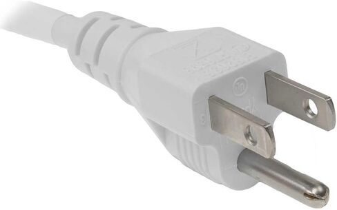 Omnihil 8 Feet AC Power Cord Compatible with Brother MFC Series Printers Power Supply - White in Saudi Arabia