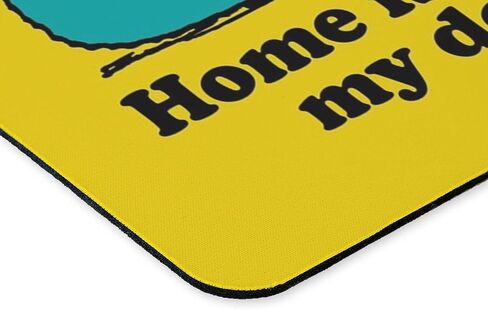 Cafepress Snoopy Home هو المكان الذي يكون كلبي ممتلئًا بـ BL mousepad ألعاب مطاطية غير قابلة للانزلاق in Saudi Arabia