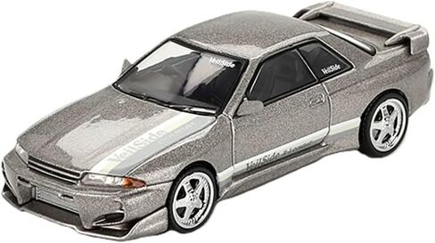 Diecast Model Car Compatible with Mini GT 1:64 Nissan Skyline GT-R (R32) Veilside Combat C-I Veilside Combat Grey Limited Edition MGT00971 in Saudi Arabia