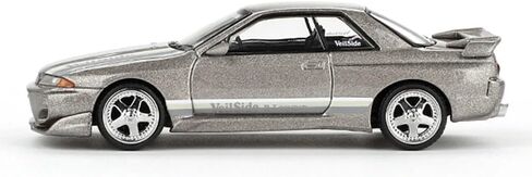 Diecast Model Car Compatible with Mini GT 1:64 Nissan Skyline GT-R (R32) Veilside Combat C-I Veilside Combat Grey Limited Edition MGT00971 in Saudi Arabia
