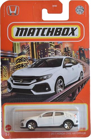 Matchbox 2017 Hon-Da Civic Hatchback ، [White] 98/100 in Saudi Arabia