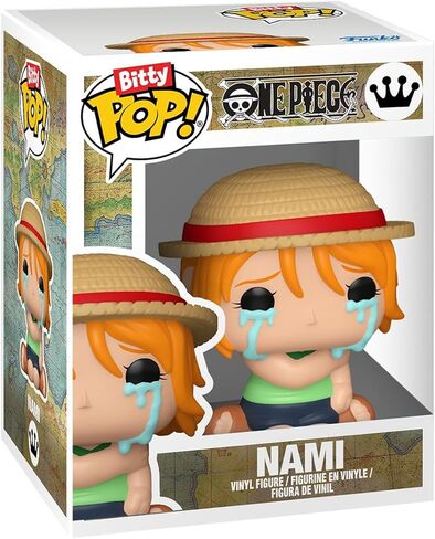 Funko bitty pop! قطعة واحدة - Nami ، Arlong ، Nojiko ، وشخصية Mini Mini المفاجئة - 0.9 بوصة (2.2 سم) قابلة للتكديس على رف العرض القابل للتكديس - فكرة الهدية - أكياس الحفلات - Cake Topper in Kuwait