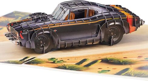 Classic Car 3D Pop Up Card – Birthday Cards for Men, Father’s Day Card Car Theme, Muscle Car Greeting Card, Unique Gift for Classic Car Lover, Handmade Keepsake for Dad, Husband, or Boyfriend in Saudi Arabia